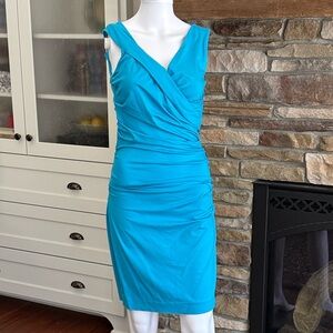 Diane Von Furstenberg Teal Tank Dress